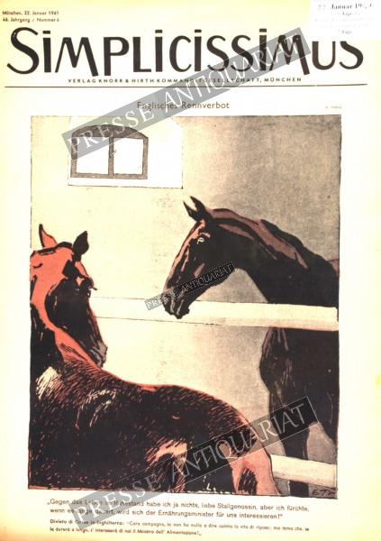 Simplicissimus, 22.01.1941 bis 28.01.1941