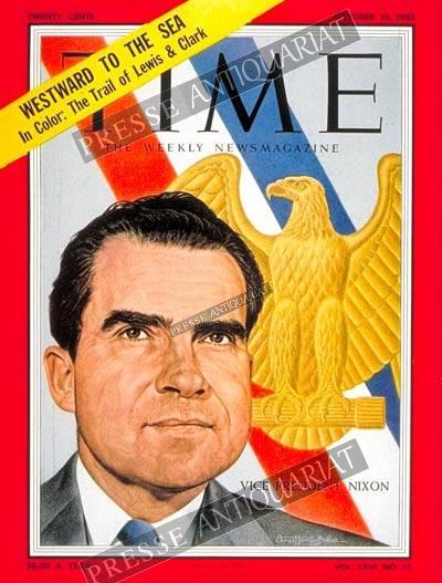 TIME Magazin – 10. Oktober 1955 – Vizepräsident Richard Nixon