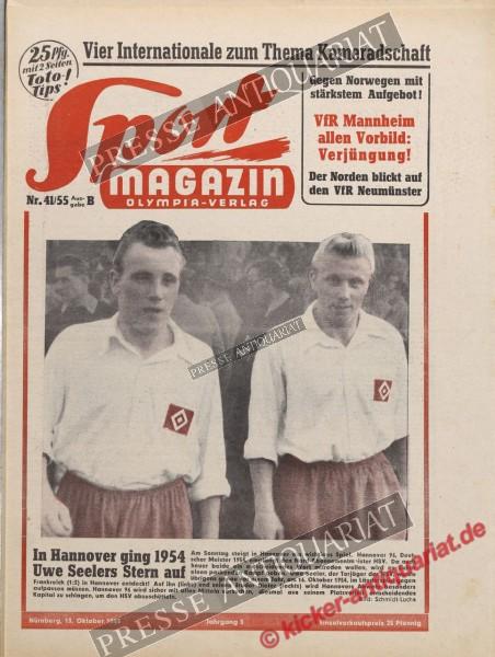 Sportmagazin Nr. 41B, 13.10.1955 bis 19.10.1955
