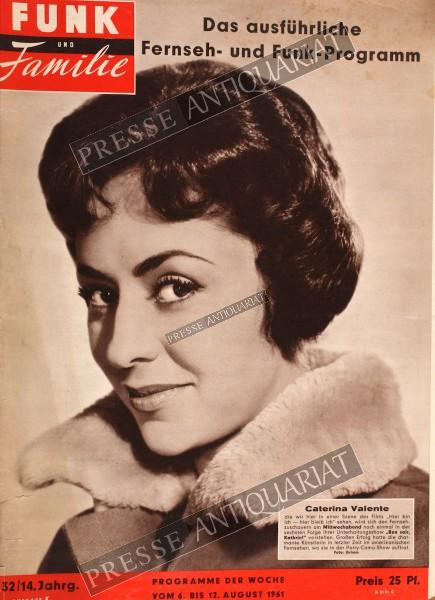 Funk und Familie, 06.08.1961 bis 12.08.1961