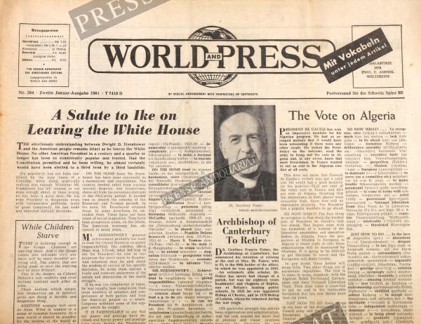 World and Press, 15.01.1961 bis 28.01.1961