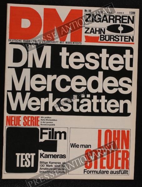 DM Die Deutsche Mark Zeitschrift mit dem Warentest, 04.03.1965 bis 10.03.1965