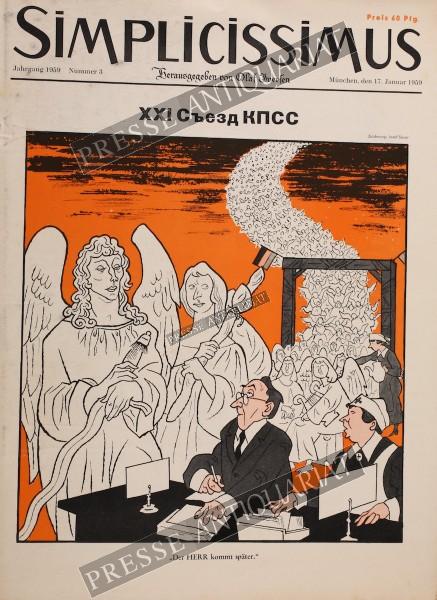 Simplicissimus, 17.01.1959 bis 23.01.1959