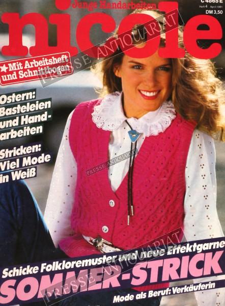 Nicole Mode Zeitschrift, 01.04.1981 bis 30.04.1981
