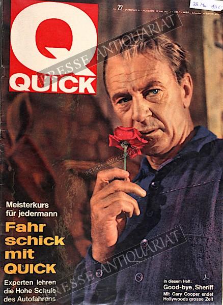 Quick Illustrierte, 28.05.1961 bis 03.06.1961