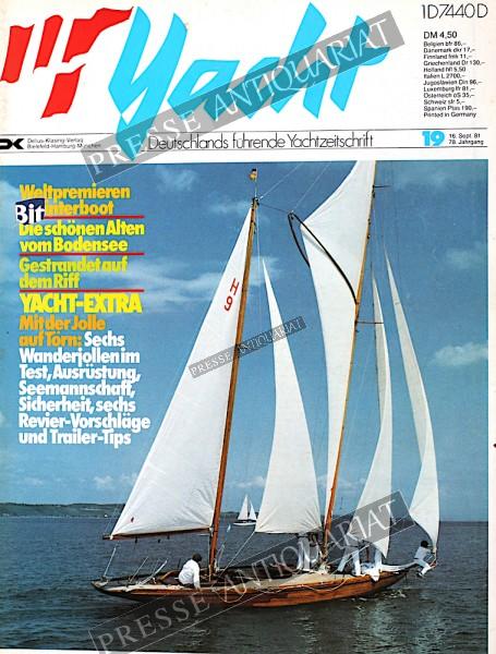 Yacht Zeitschrift, 16.09.1981 bis 15.10.1981