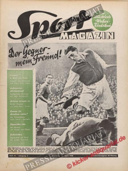 Sportmagazin Nr. 15, 14.04.1948 bis 20.04.1948