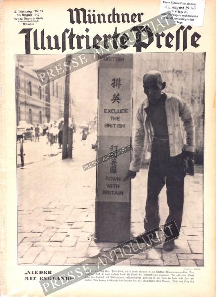 Münchner Illustrierte Presse, 15.08.1940 bis 21.08.1940