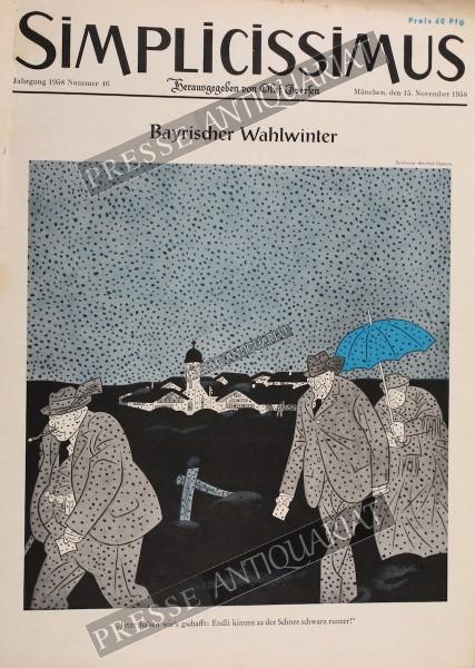 Simplicissimus, 15.11.1958 bis 21.11.1958