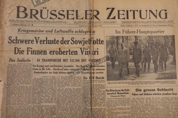 Brüsseler Zeitung, 30.08.1941