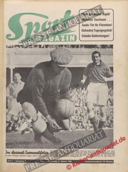 Sportmagazin Nr. 1, 04.01.1950 bis 10.01.1950
