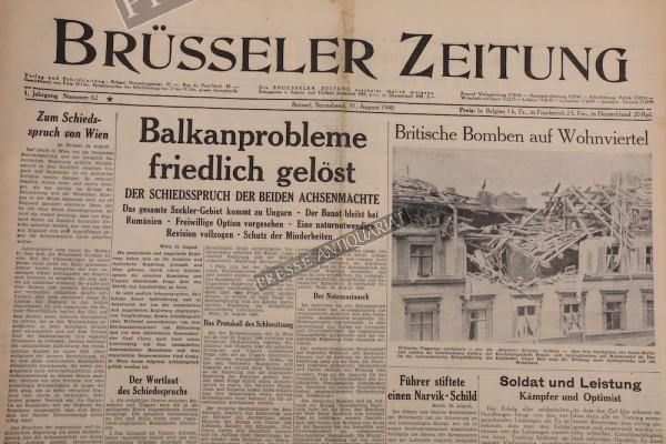 Brüsseler Zeitung, 31.08.1940
