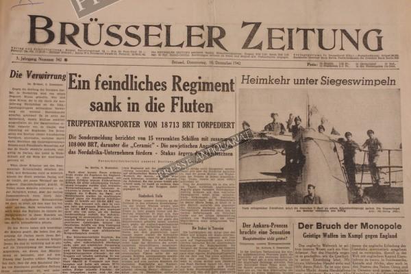 Brüsseler Zeitung, 10.12.1942