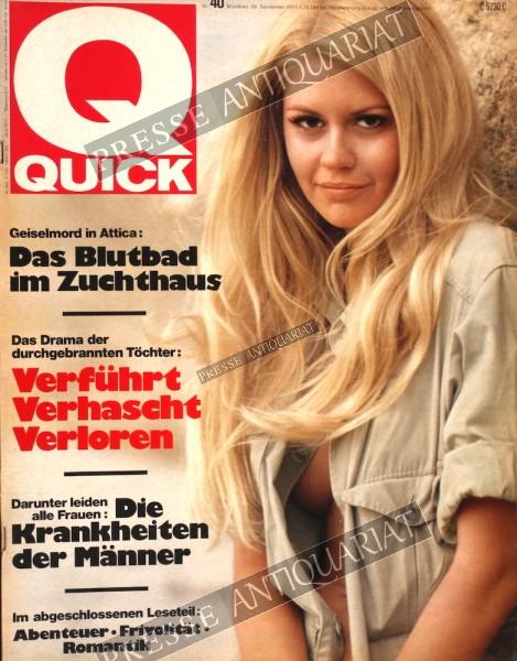 Quick Illustrierte, 29.09.1971 bis 05.10.1971