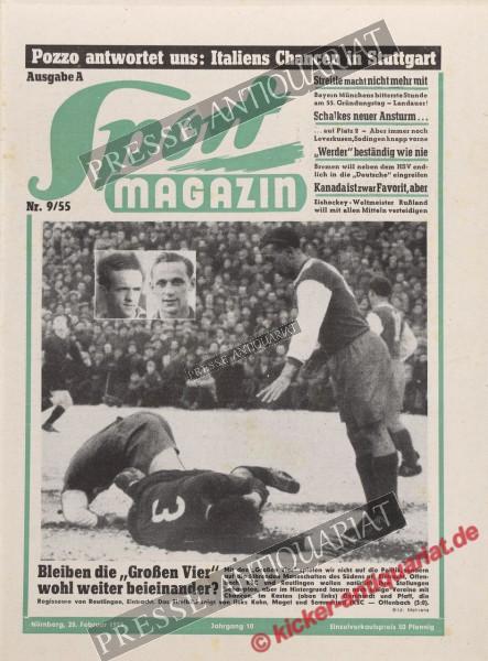 Sportmagazin Nr. 9A, 28.02.1955 bis 06.03.1955