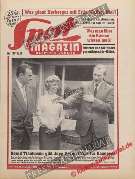 Sportmagazin Nr. 37B, 13.09.1956 bis 19.09.1956