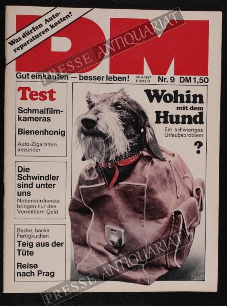 DM Die Deutsche Mark Zeitschrift mit dem Warentest, 28.04.1967 bis 11.05.1967