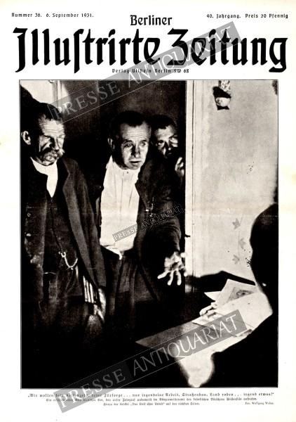 Berliner Illustrirte Zeitung, 06.09.1931 bis 12.09.1931