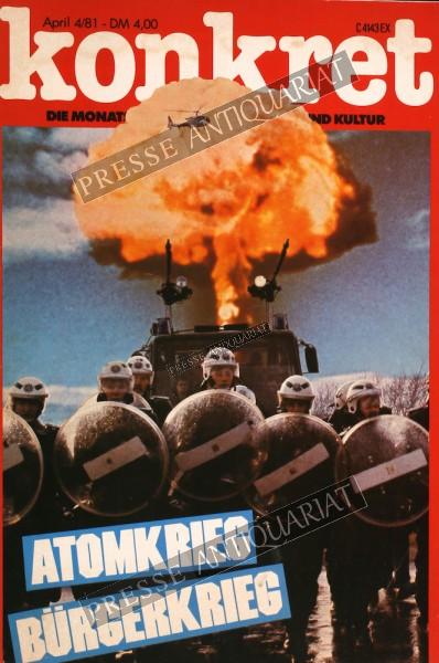 Konkret Magazin, 01.04.1981 bis 30.04.1981