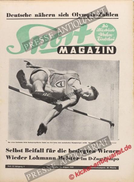 Sportmagazin Nr. 32, 10.08.1949 bis 16.08.1949