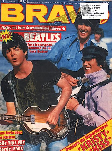 Bravo Zeitschrift, 16.04.1981 bis 22.04.1981