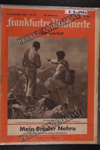 Frankfurter Illustrierte, 02.09.1951 bis 08.09.1951