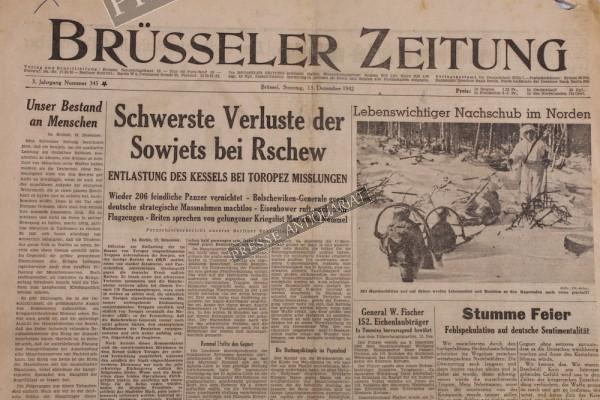 Brüsseler Zeitung, 13.12.1942