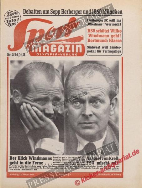 Sportmagazin Nr. 2B, 12.01.1956 bis 18.01.1956