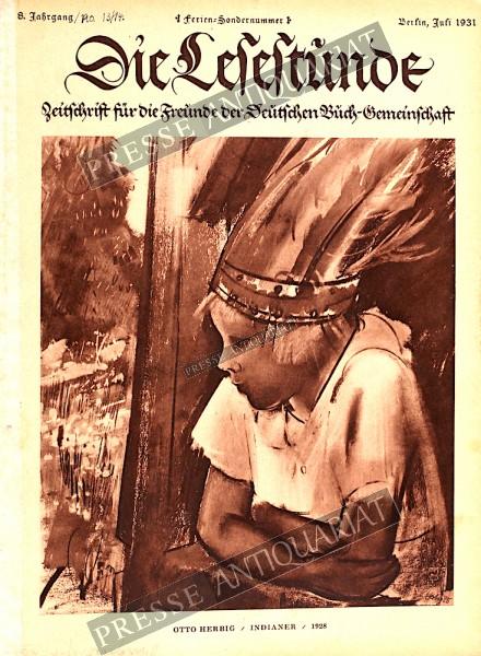 Die Lesestunde, 01.07.1931 bis 31.07.1931