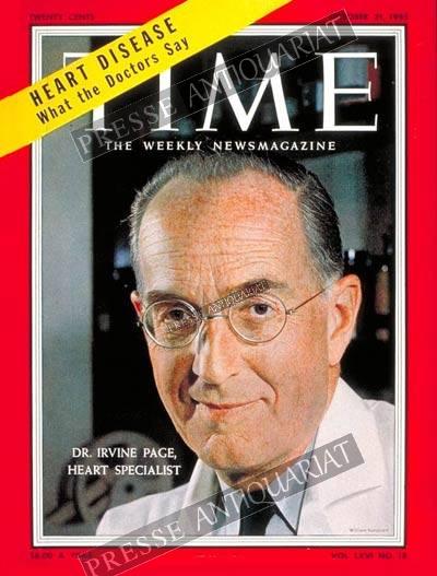 TIME Magazin – 31. Oktober 1955 – Dr. Irvine Page