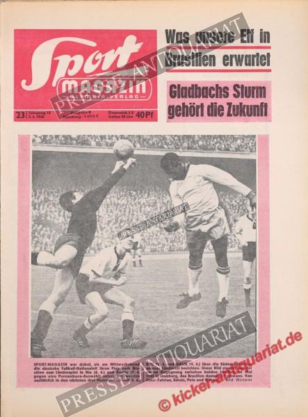 Sportmagazin Nr. 23B, 03.06.1965 bis 09.06.1965