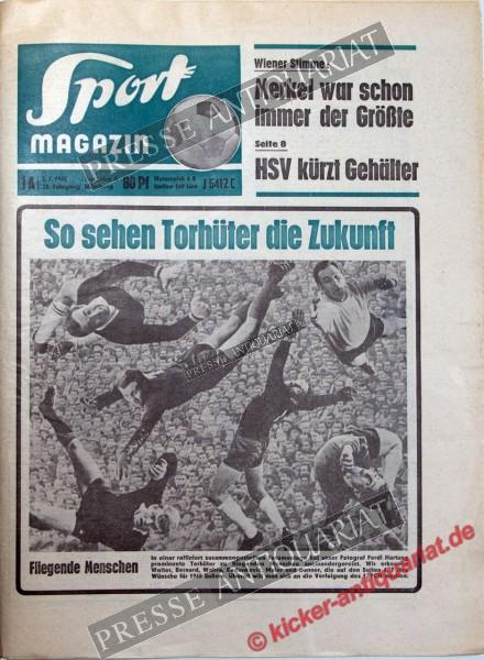 Sportmagazin Nr. 1A, 02.01.1968 bis 08.01.1968
