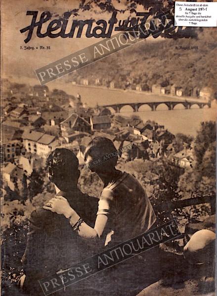 Heimat und Welt Illustrierte, 09.08.1931 bis 15.08.1931