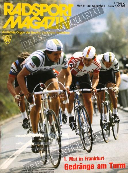 Radsport Magazin, 29.04.1981 bis 12.05.1981