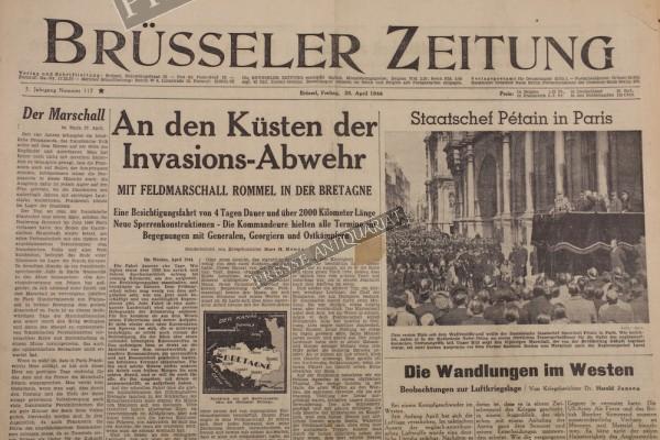 Brüsseler Zeitung, 28.04.1944