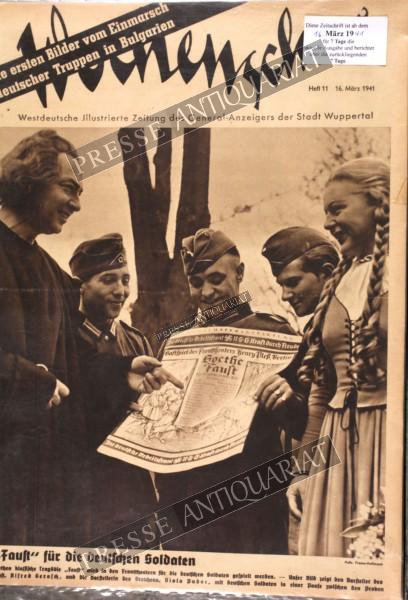 Wochenschau, 16.03.1941 bis 22.03.1941