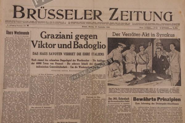 Brüsseler Zeitung, 27.09.1943