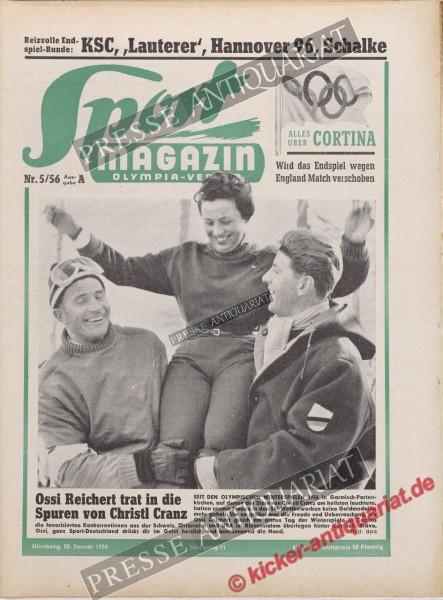 Sportmagazin Nr. 5A, 30.01.1956 bis 05.02.1956