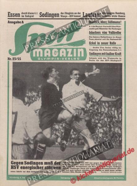 Sportmagazin Nr. 23A, 06.06.1955 bis 12.06.1955