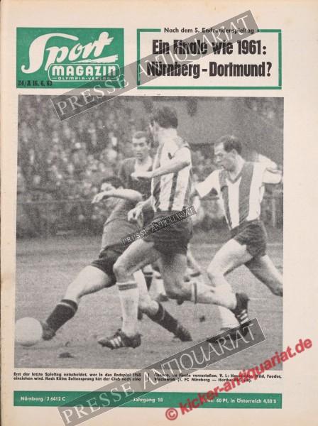 Sportmagazin Nr. 24A, 17.06.1963 bis 23.06.1963