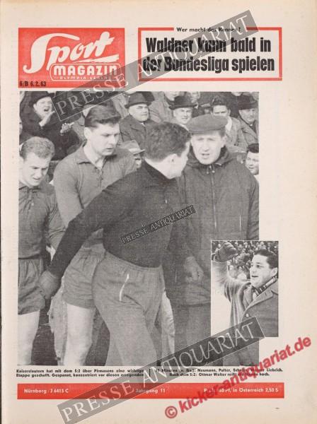 Sportmagazin Nr. 6B, 06.02.1963 bis 12.02.1963