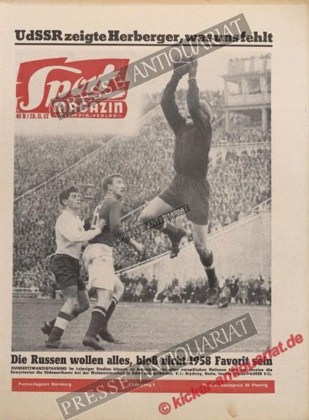 Sportmagazin Nr. 48B, 28.11.1957 bis 04.12.1957