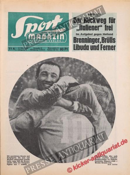 Sportmagazin Nr. 11A, 15.03.1966 bis 21.03.1966