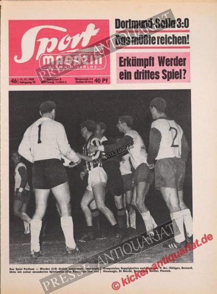 Sportmagazin Nr. 46B, 11.11.1965 bis 17.11.1965