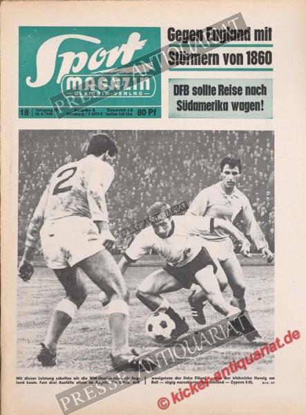 Sportmagazin Nr. 18A, 26.04.1965 bis 02.05.1965