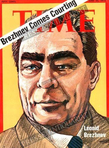 Time Magazin 25 June 1973: Leonid Brezhnev Comes Courting