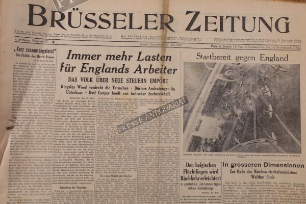 Brüsseler Zeitung, 27.07.1940