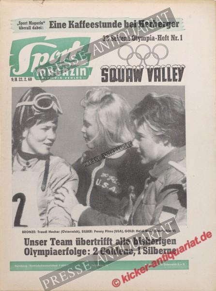Sportmagazin Nr. 9A, 29.02.1960 bis 06.03.1960