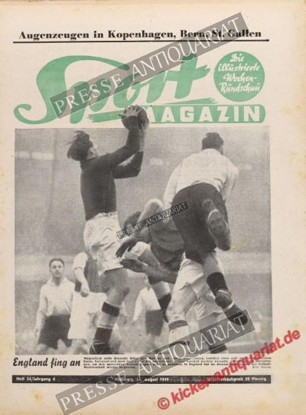 Sportmagazin Nr. 34, 24.08.1949 bis 30.08.1949