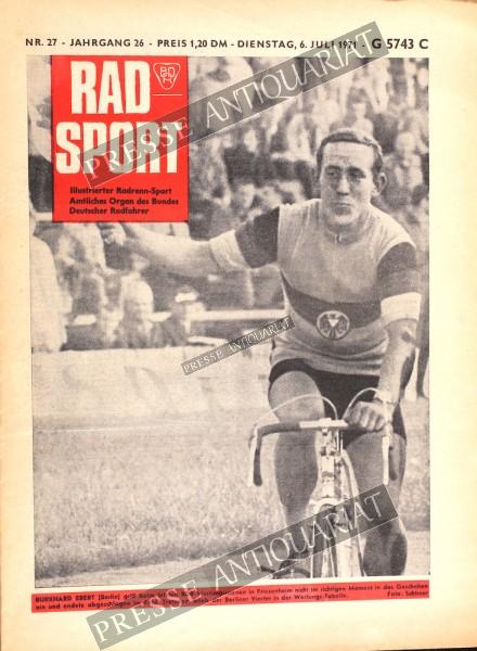 Rad Sport Illustrierte, 06.07.1971 bis 12.07.1971